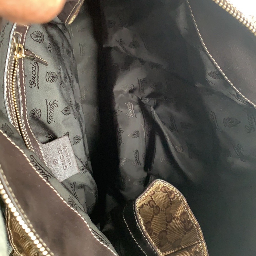 Gucci Original GG Crystal Hysteria Shoulder Hobo Bag Women’s Large - Picture 7 of 9